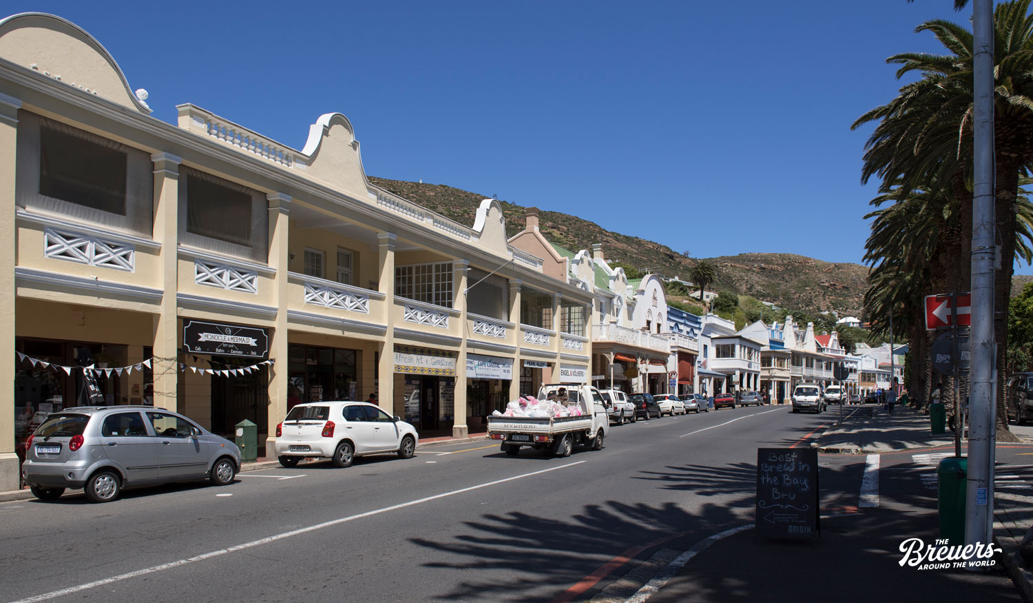 Das viktorianische Städtchen Simon's Town bei Kapstadt