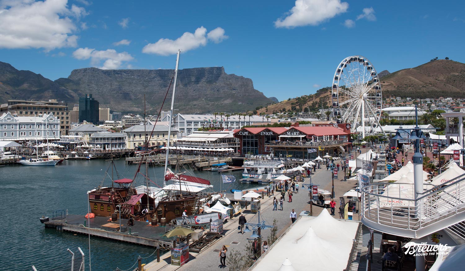 Victoria & Alfred Waterfront am Hafen von Kapstadt
