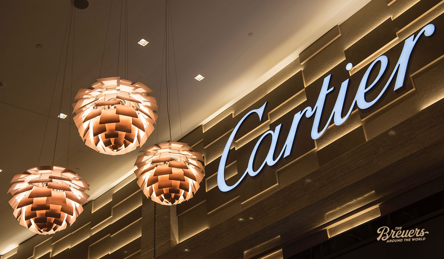 Cartier Shop in den Etihad Towers in Abu Dhabi
