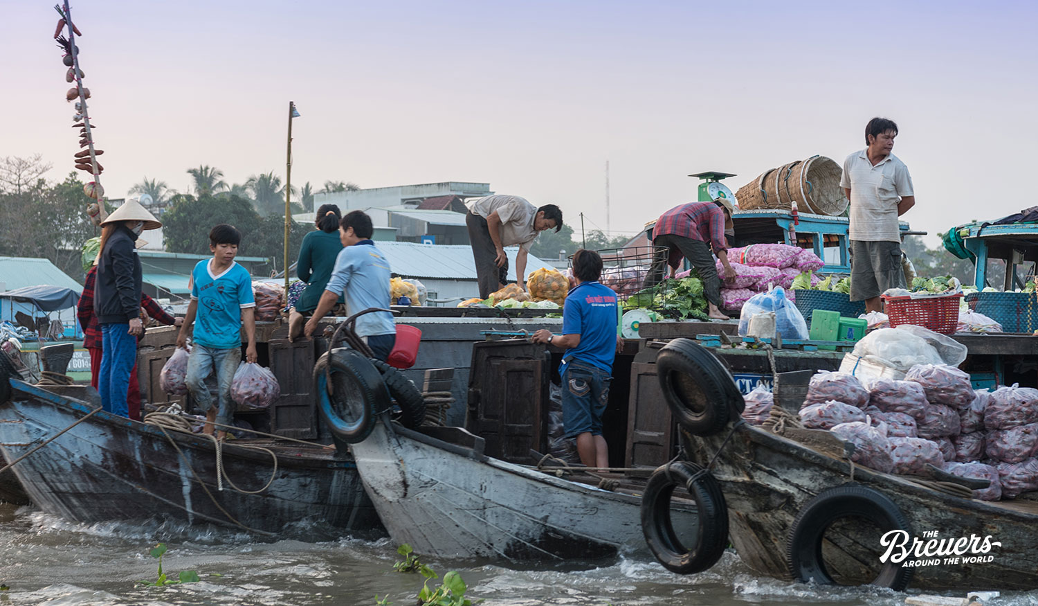Floating Market von Cai Ranf in Vietnam