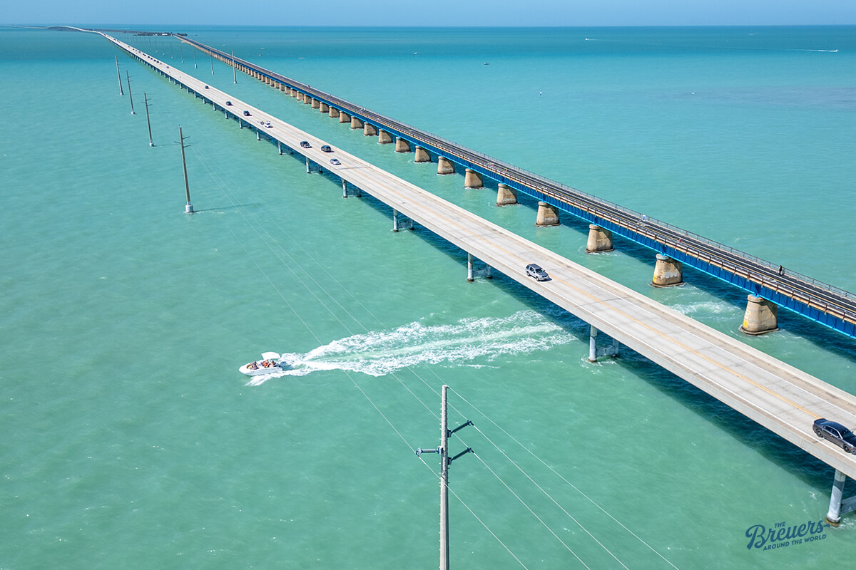 7 Mile Bridge auf den Florida Keys