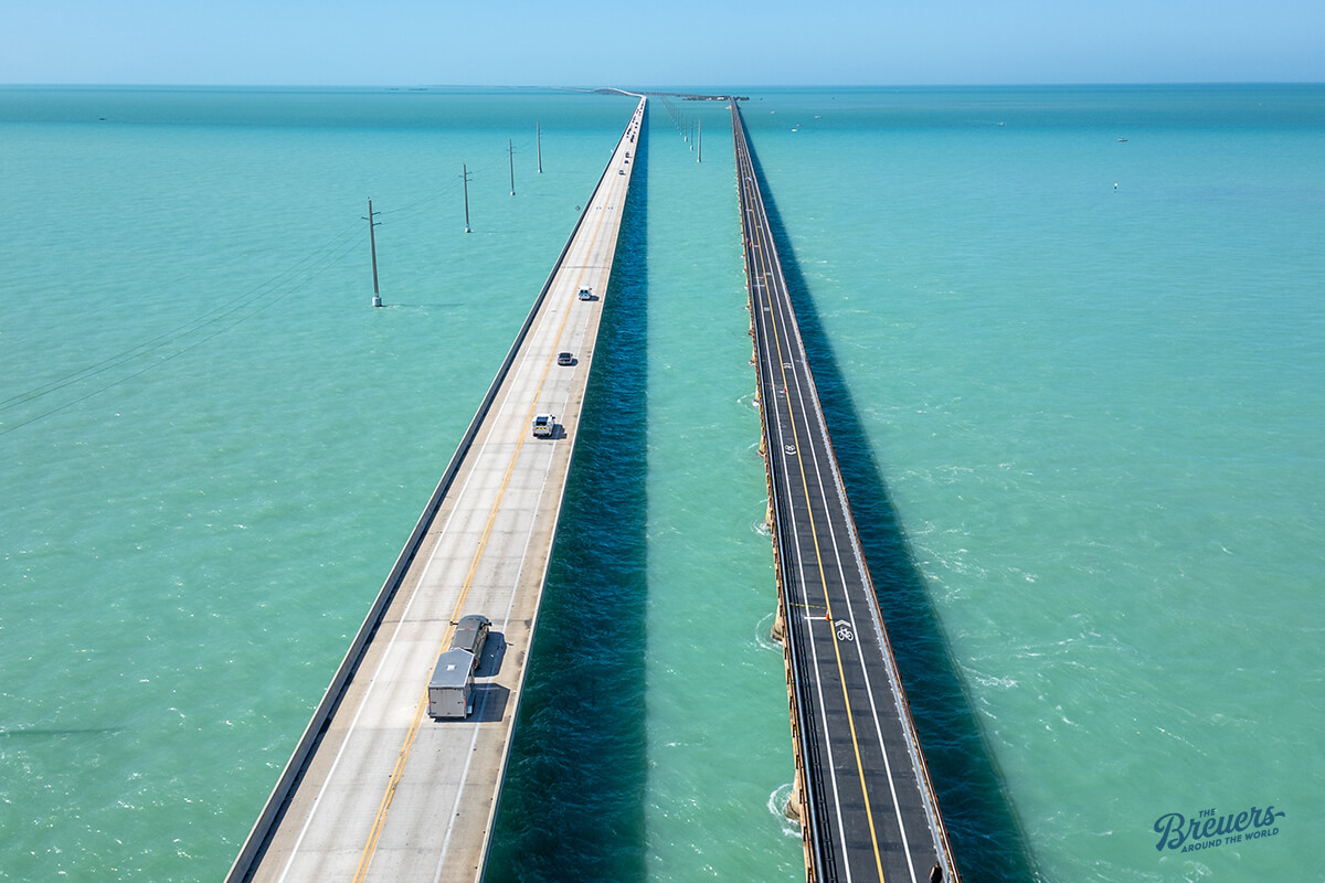 7 Mile Bridge auf den Florida Keys