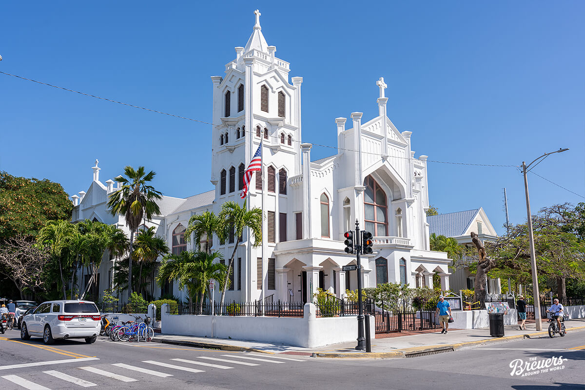Kirche an der Duvall Street auf Key West