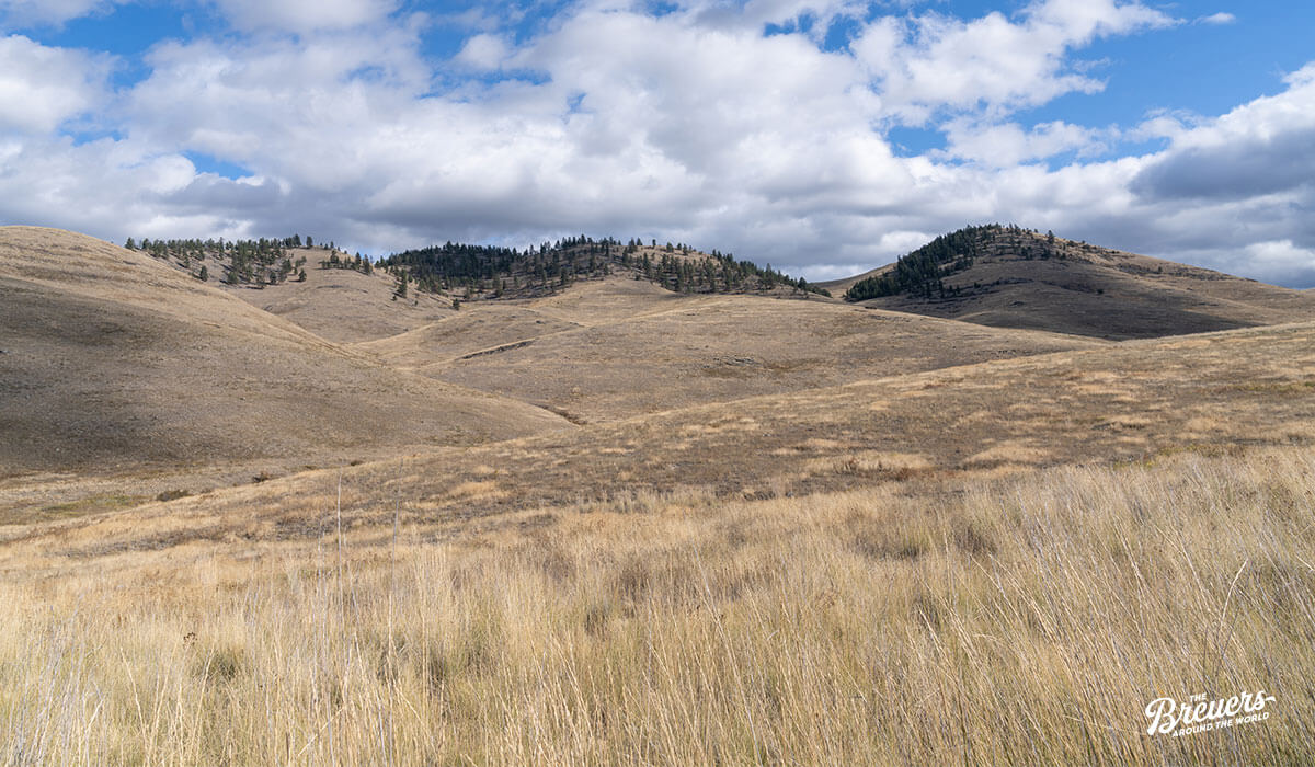 Wunderschöne Landschaften in der National Bison Range in Montana