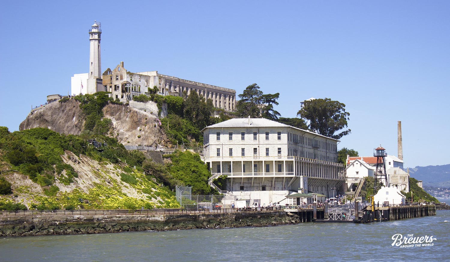 Gefängnis Insel Alcatraz vor San Francisco