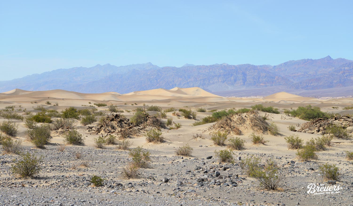 Flat Sand Dunes im Death Valley Nationalpark